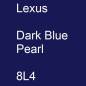 Preview: Lexus, Dark Blue Pearl, 8L4.